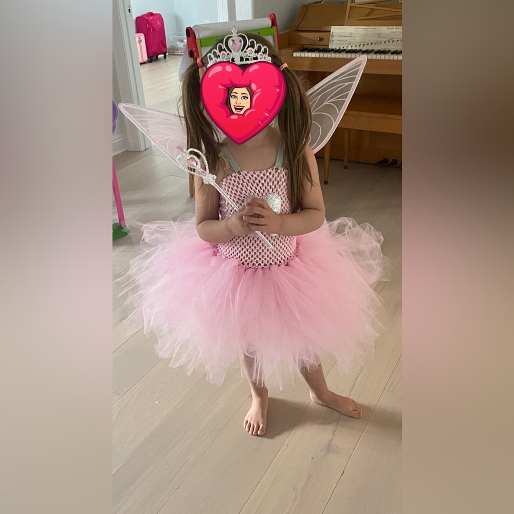 Halloween pink toothfairy costume